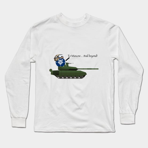 NATO countryball Long Sleeve T-Shirt by firstsapling@gmail.com